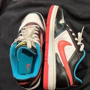 Multi colored nikes